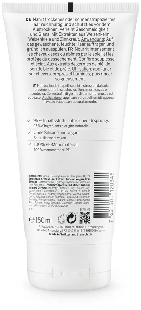 Rausch Nähr-Conditioner mit Weizenkeim
