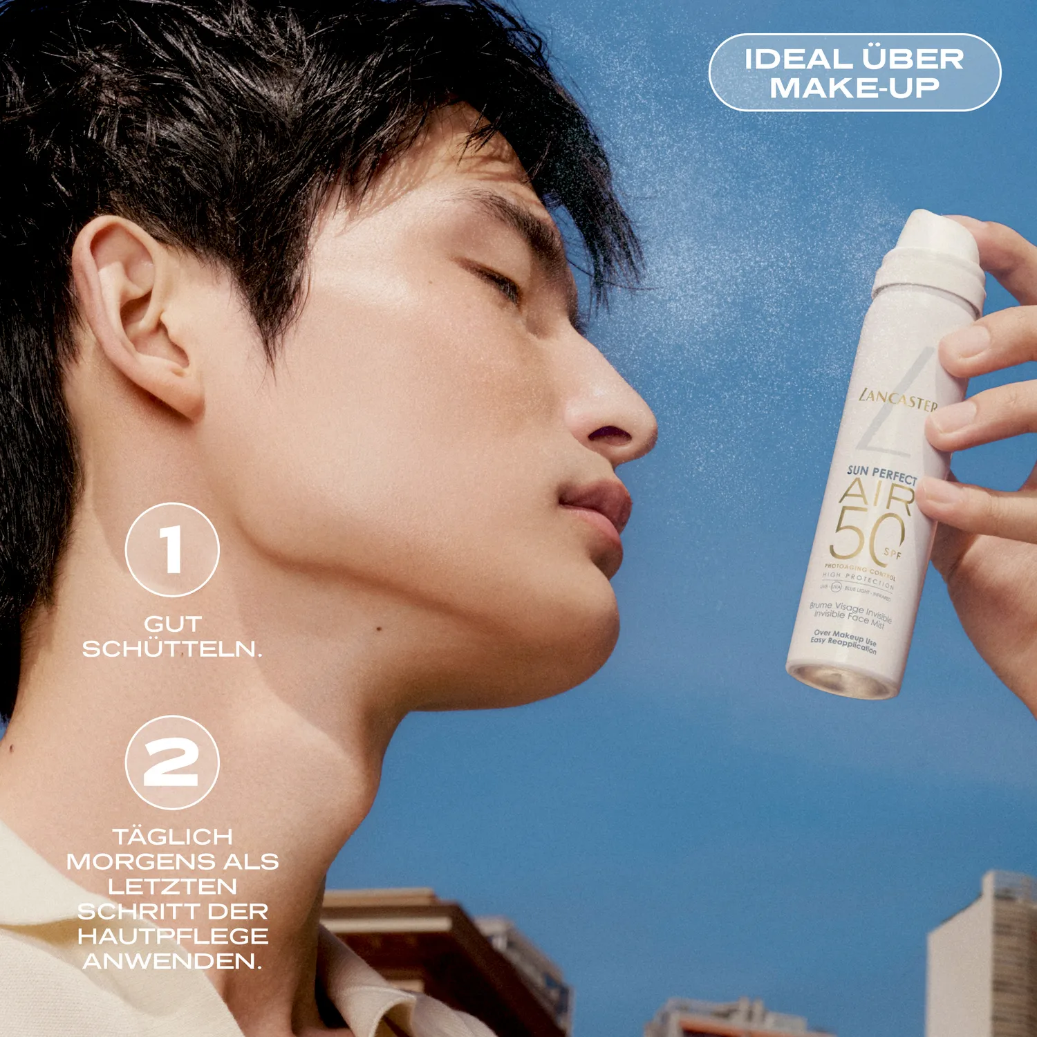 Lancaster Sun Perfect AIR Invisible Face Mist SPF50