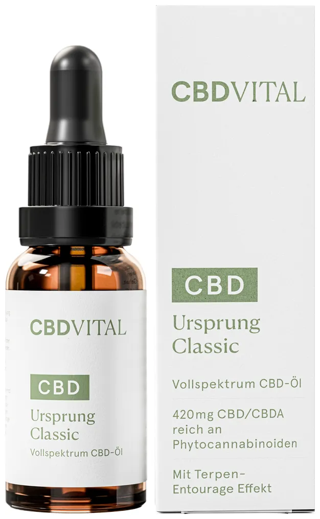CBD VITAL Vollspektrum Öl URSPRUNG Classic