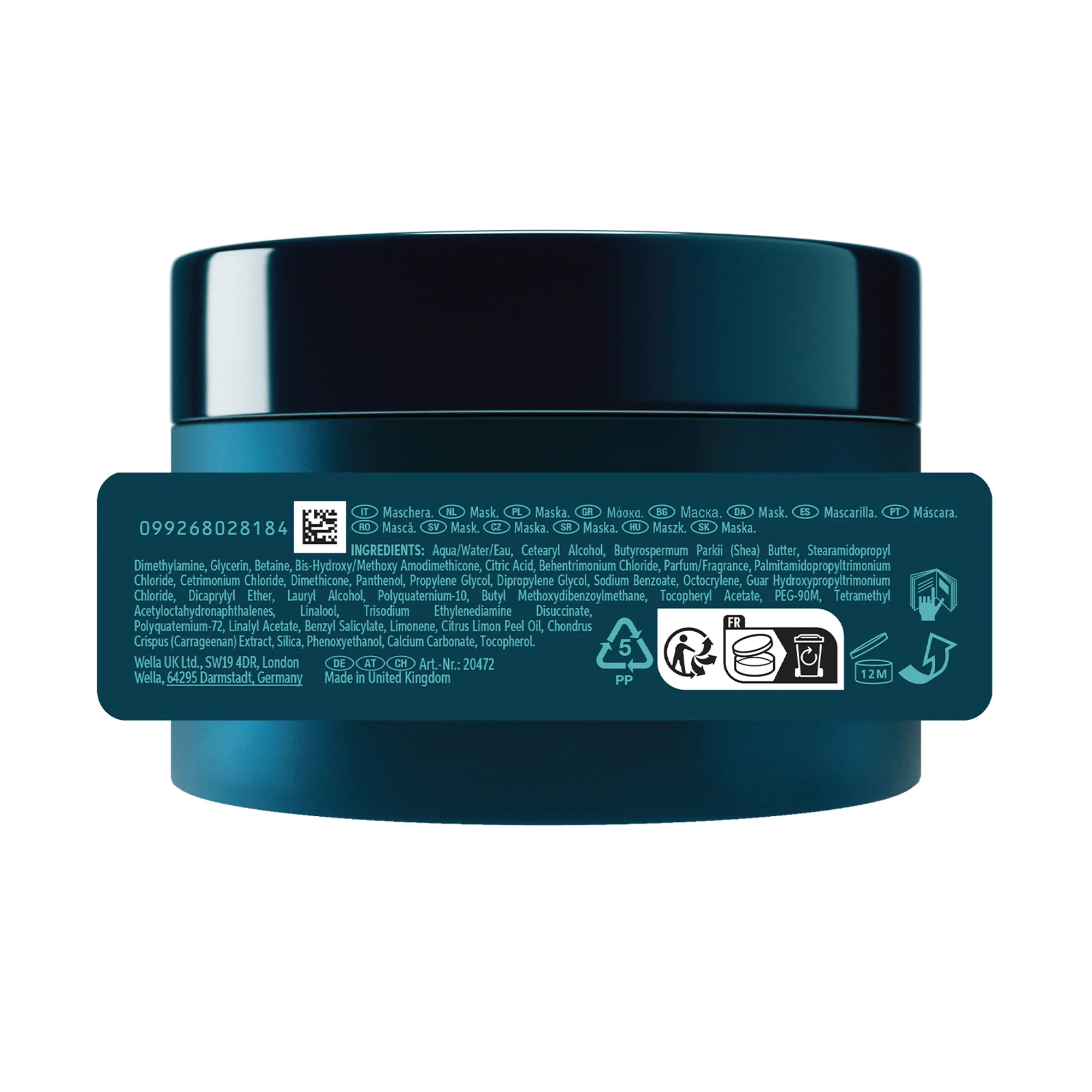 Sebastian Twisted Elastic Curls Mask