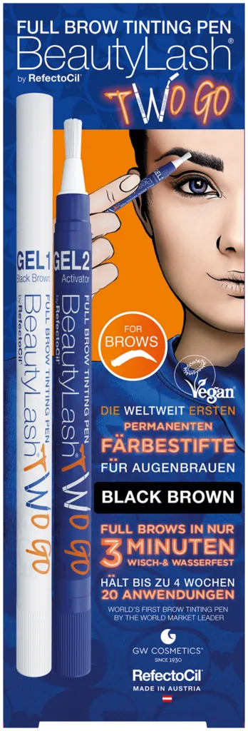 BeautyLash Full Brow Tinting Pen Two Go