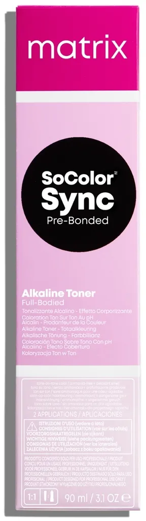 Matrix SoColor Sync Acidic NGA Tönung - 9NGA Neutr al Gold Asch