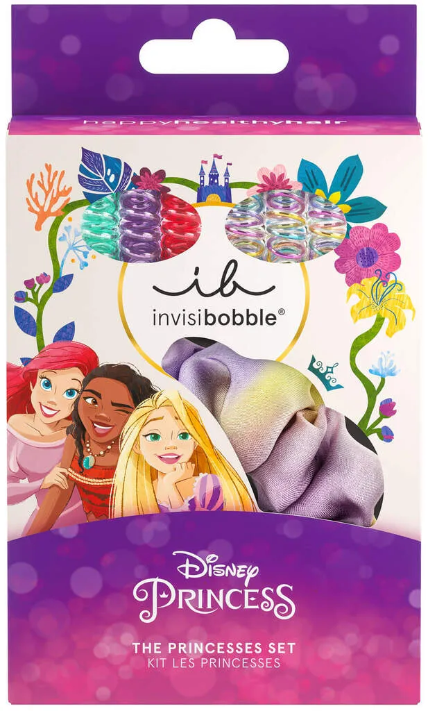 invisibobble KIDS SET Disney The Princesses
