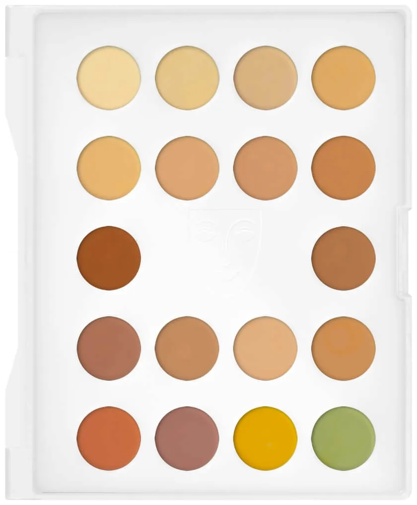 Kryolan Dermacolor Camouflage Creme Mini-Palette 18 Farben