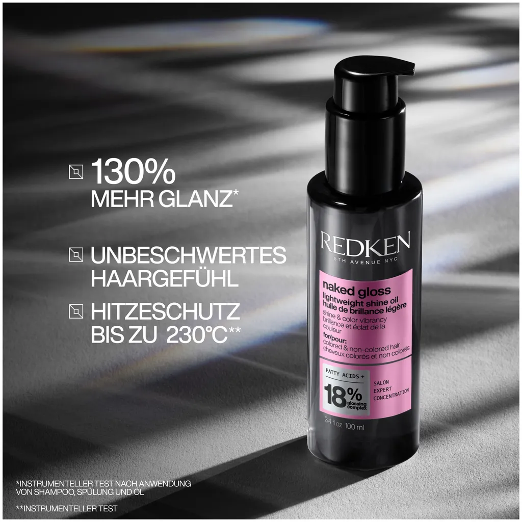 Redken Naked Gloss Lightweight Shine Oil
