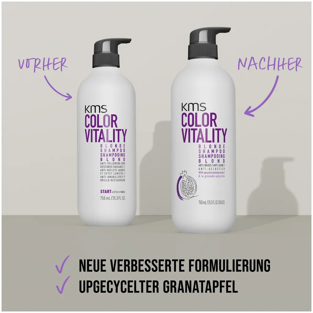 KMS Colorvitality Blonde Shampoo