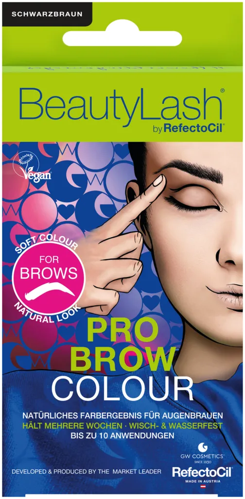 BeautyLash Power-Brow Färbeset für Augenbrauen