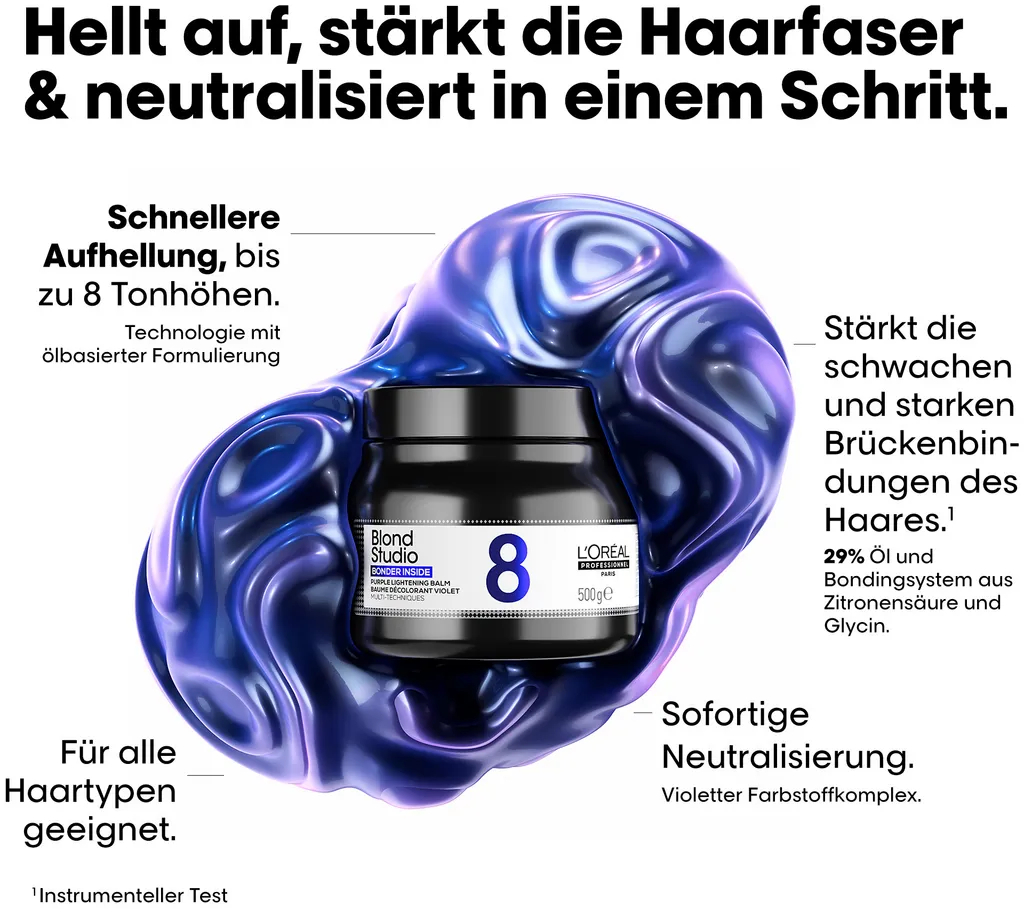 L'Oréal Professionnel Blond Studio 8 Purple Lightening Balm