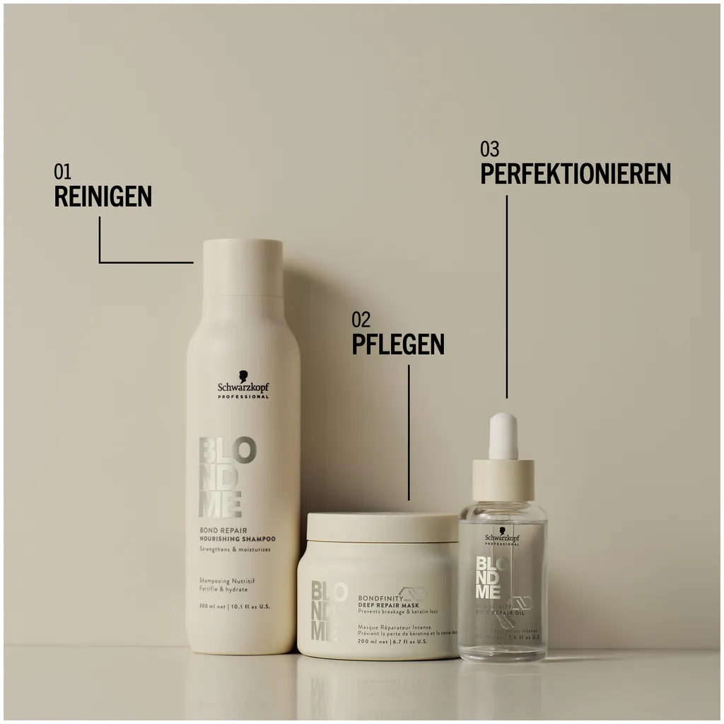Schwarzkopf BLONDME Bond Repair Nourishing Shampoo