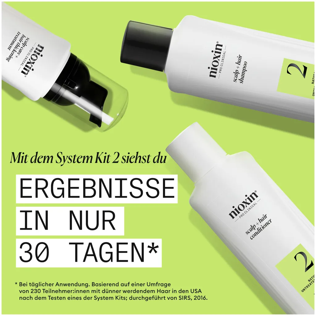 Nioxin Scalp Care + Hair Thickening Treatment System 2