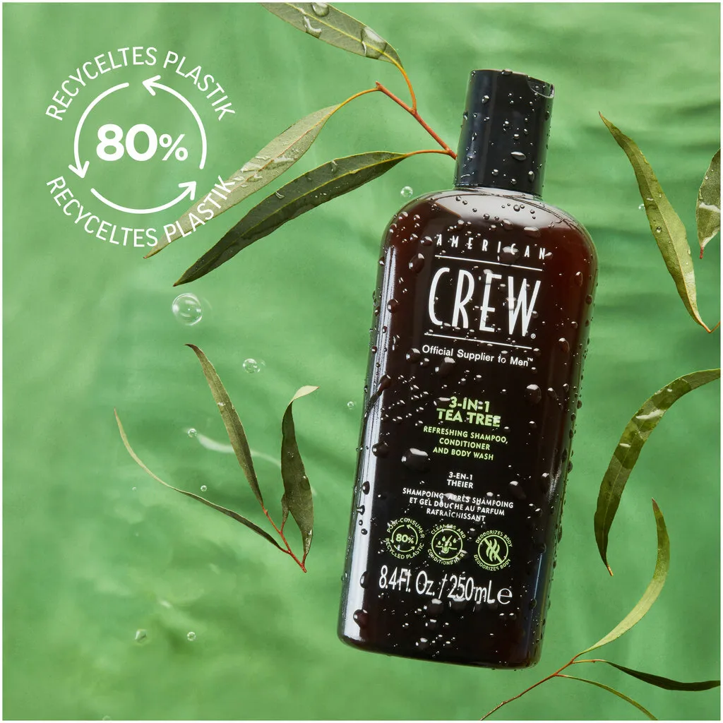 American Crew 3 in 1 Tea Tree Shampoo