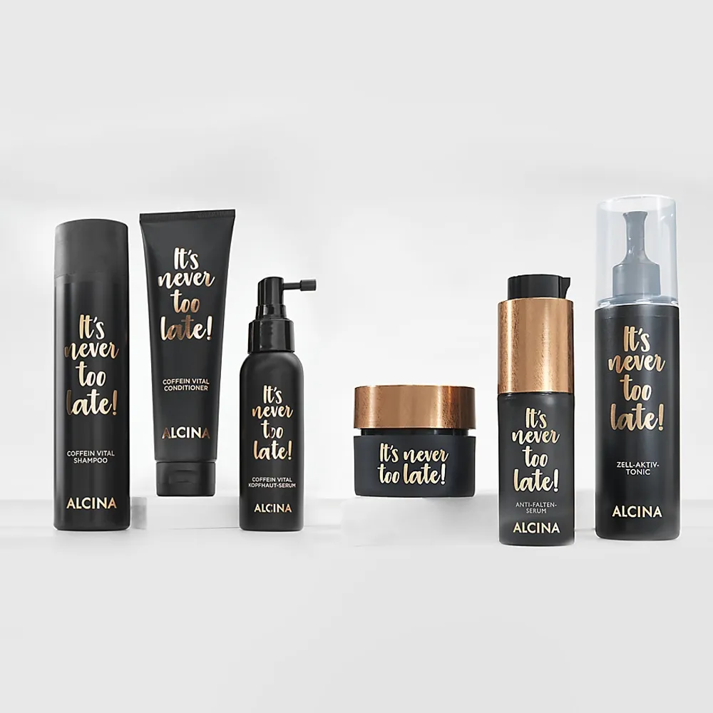 Alcina Its never too late Produkte