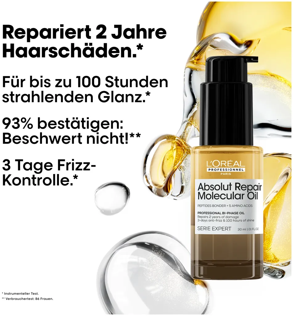 L'Oréal Professionnel Absolut Repair Molecular Bi-Phase Oil