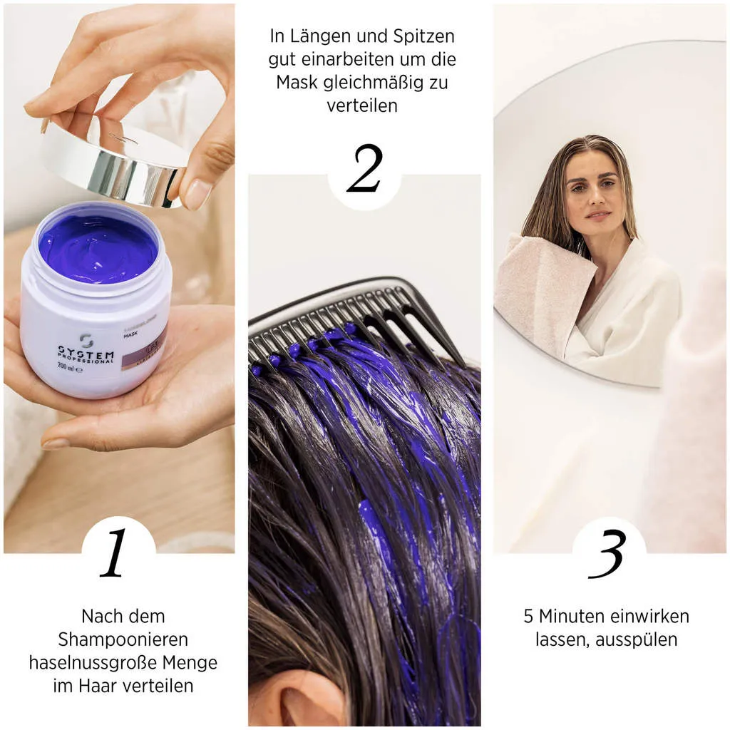 System Professional Lipid Code LuxeBlond Mask
