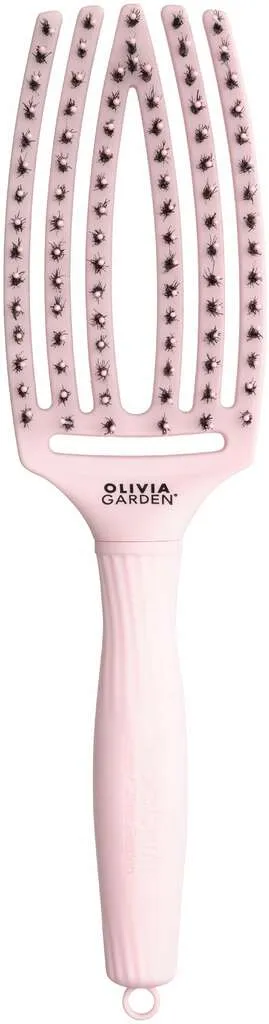 Olivia Garden Fingerbrush Combo Medium Pastel Pink