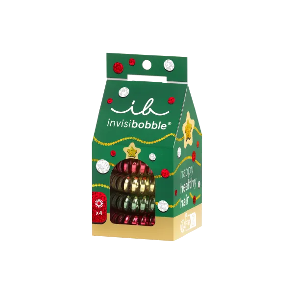 invisibobble Apres Ski Jingle Spiral Set