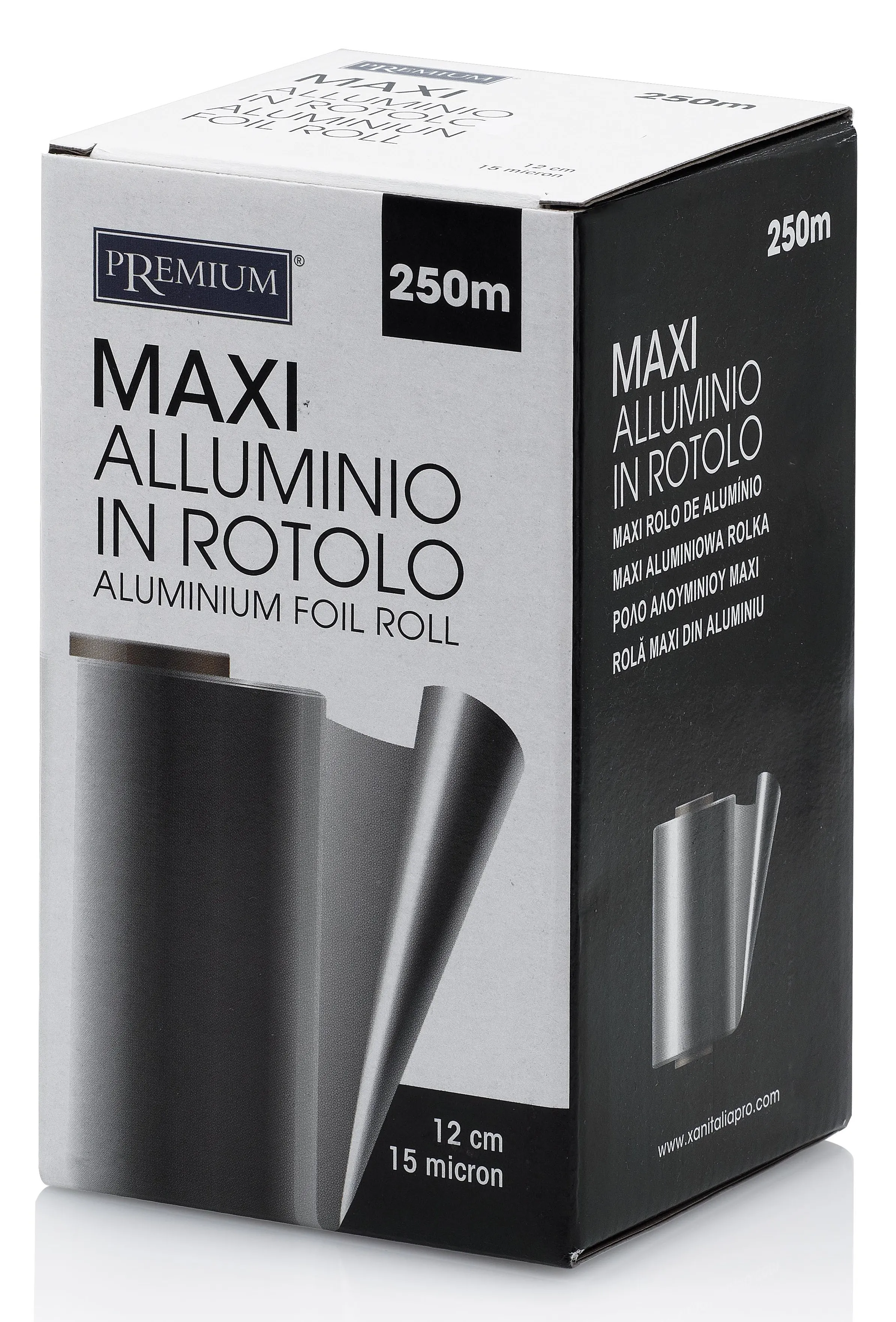 Xanitalia Maxi-Alufolie Rollenware Jumbo 250 - M 12 - 14 cm