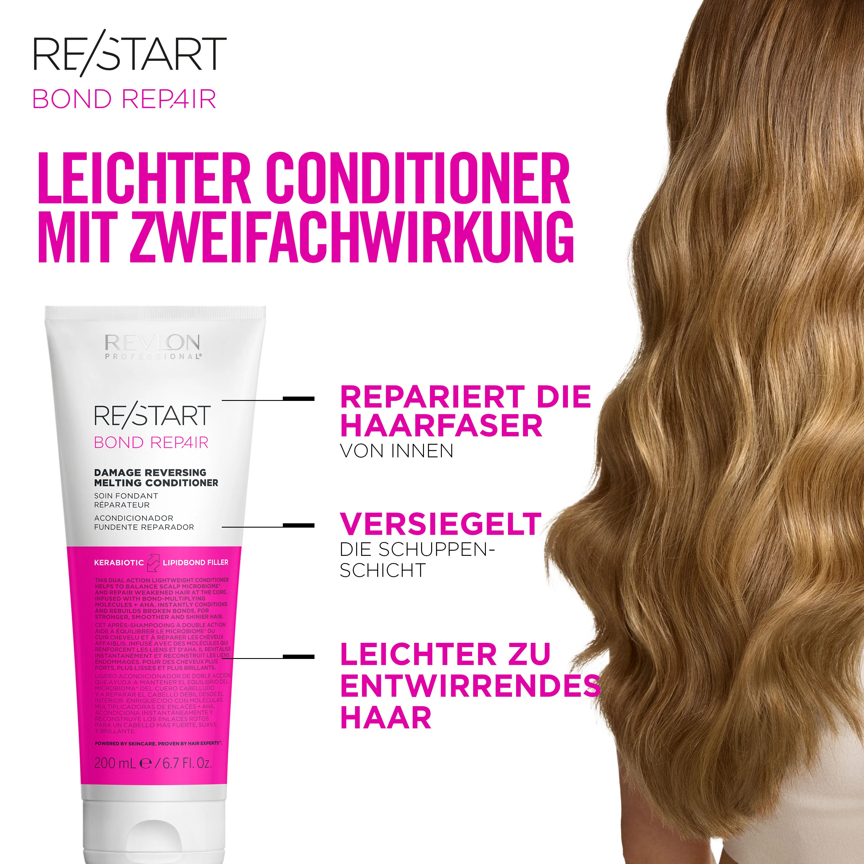Revlon Professional Re/Start BOND REPAIR Damage Reversing Melting Conditioner