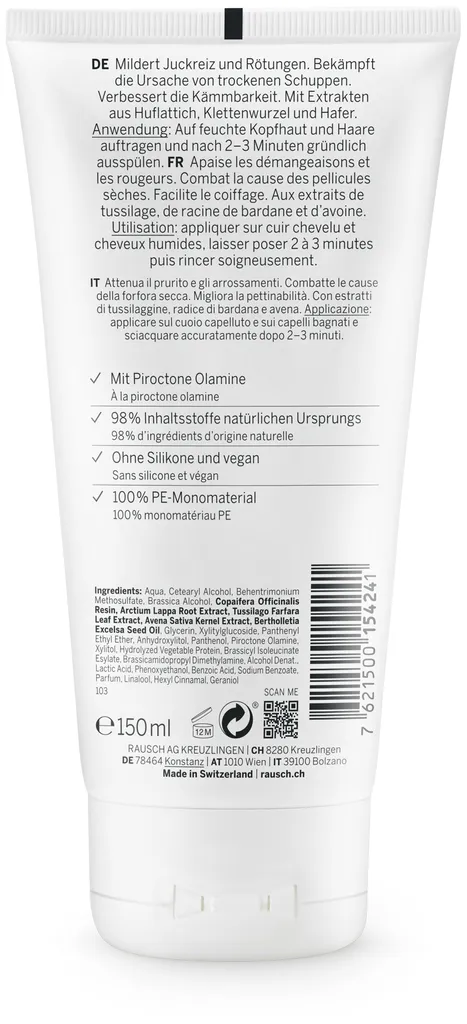 Rausch Anti-Schuppen Conditioner mit Huflattich