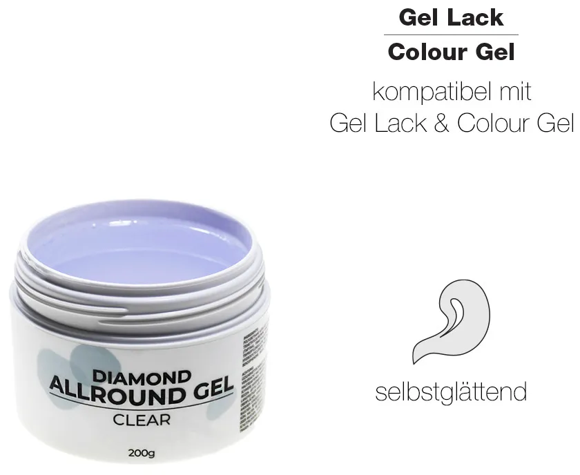 Juliana Nails Diamond Allround Gel Clear