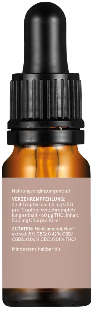 CBD VITAL CBG Öl Naturextrakt 5%