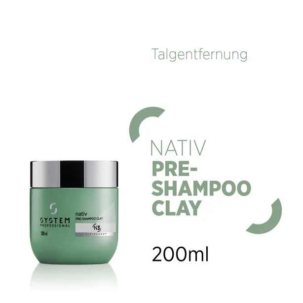 System Professional Lipid Code Nativ Pre-Shampoo Clay