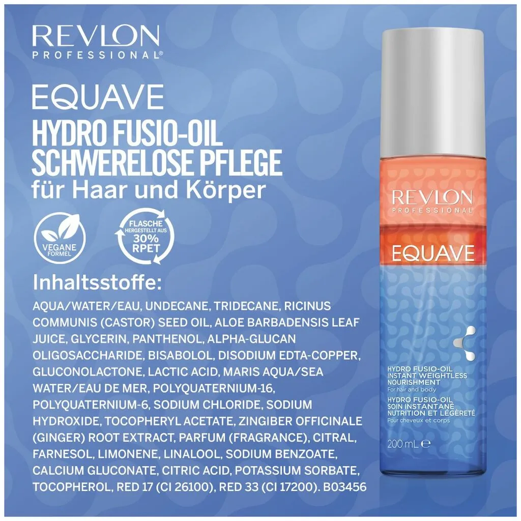 Revlon Professional Equave 3-Phasen Hydro Fusio-Oil In