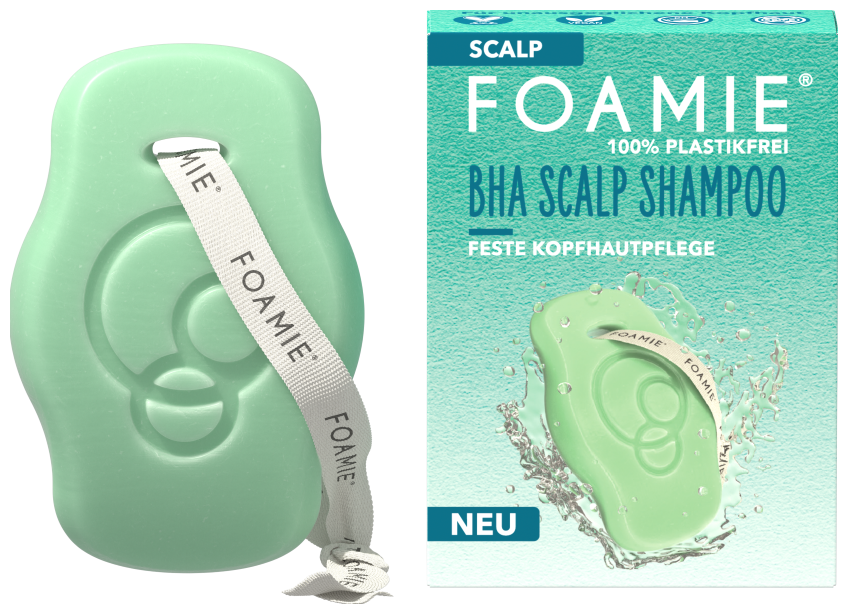 Foamie BHA Scalp Shampoo Bar Feste Kopfhautpflege