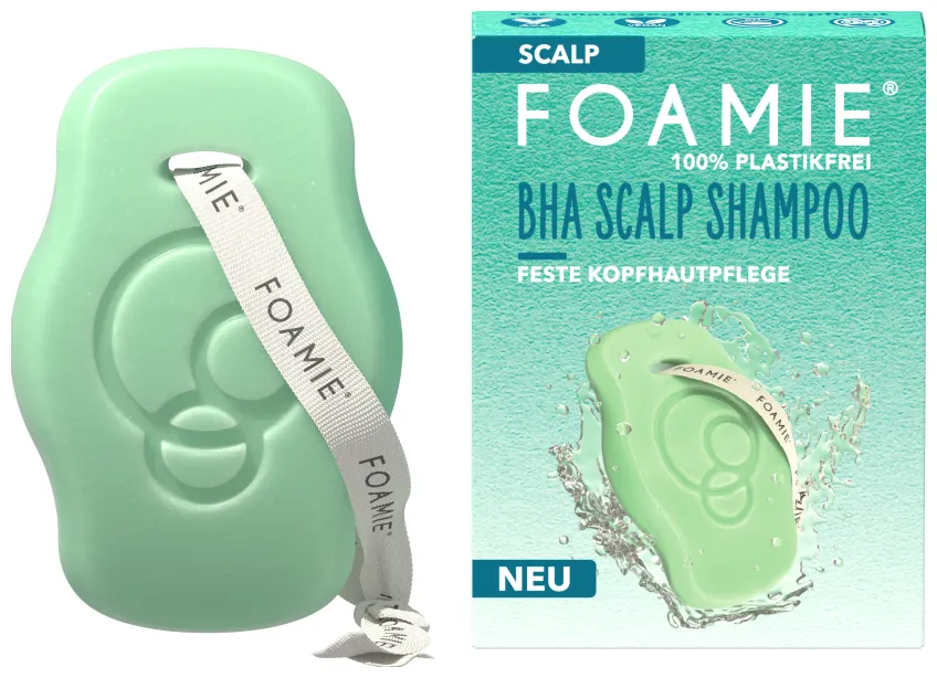 Foamie BHA Scalp Shampoo Bar Feste Kopfhautpflege