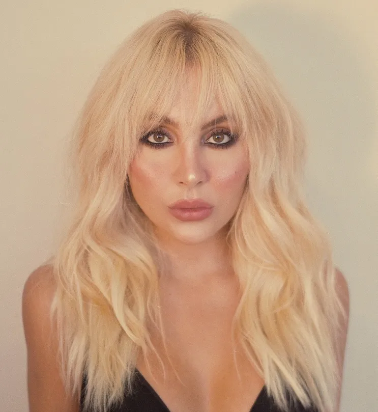 Blonde Haare