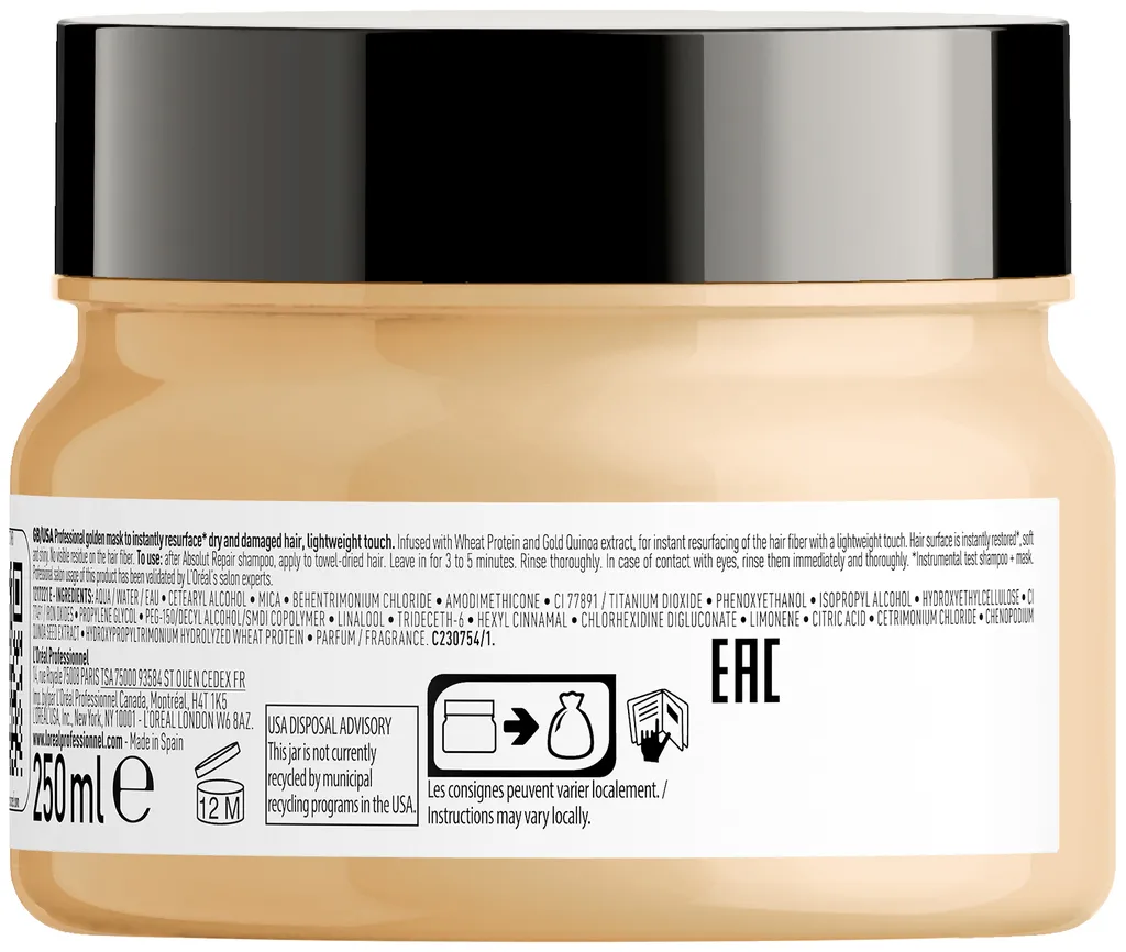 L'Oréal Absolut Repair Goldmaske