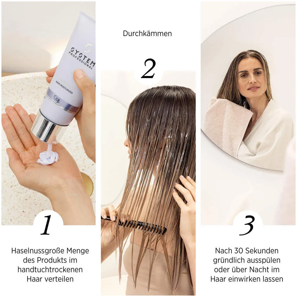System Professional Lipid Code LuxeBlond Hair Moisturiser