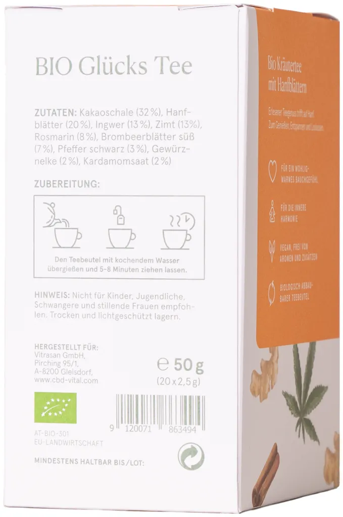 CBD VITAL Glückstee