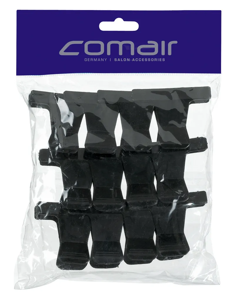 Comair Schwarze Abteilklammern 12er