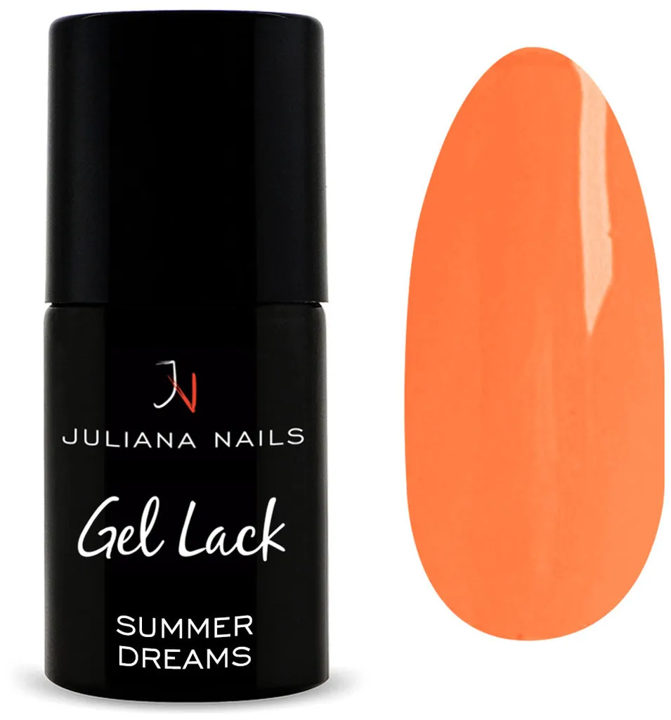Juliana Nails Gel Lack Koralle & Gelbtöne