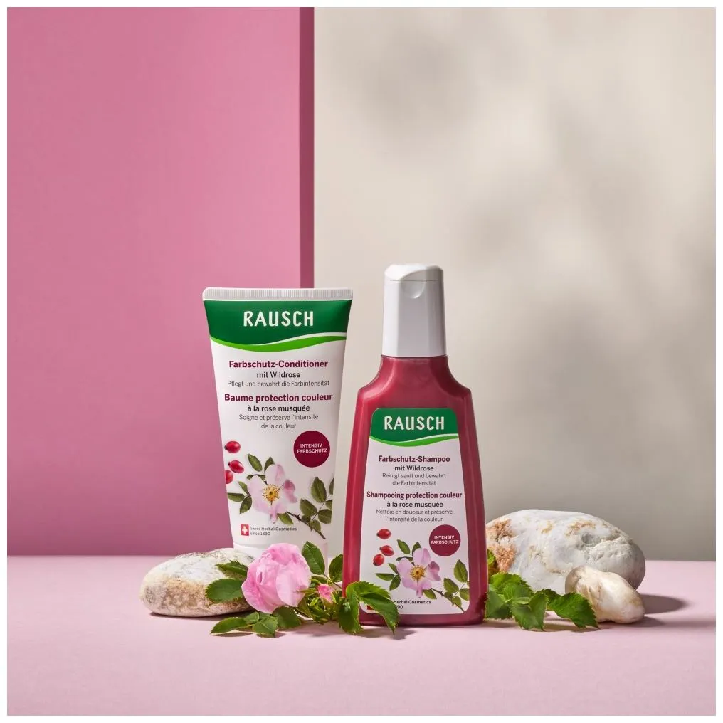 Rausch Farbschutz-Shampoo mit Wildrose