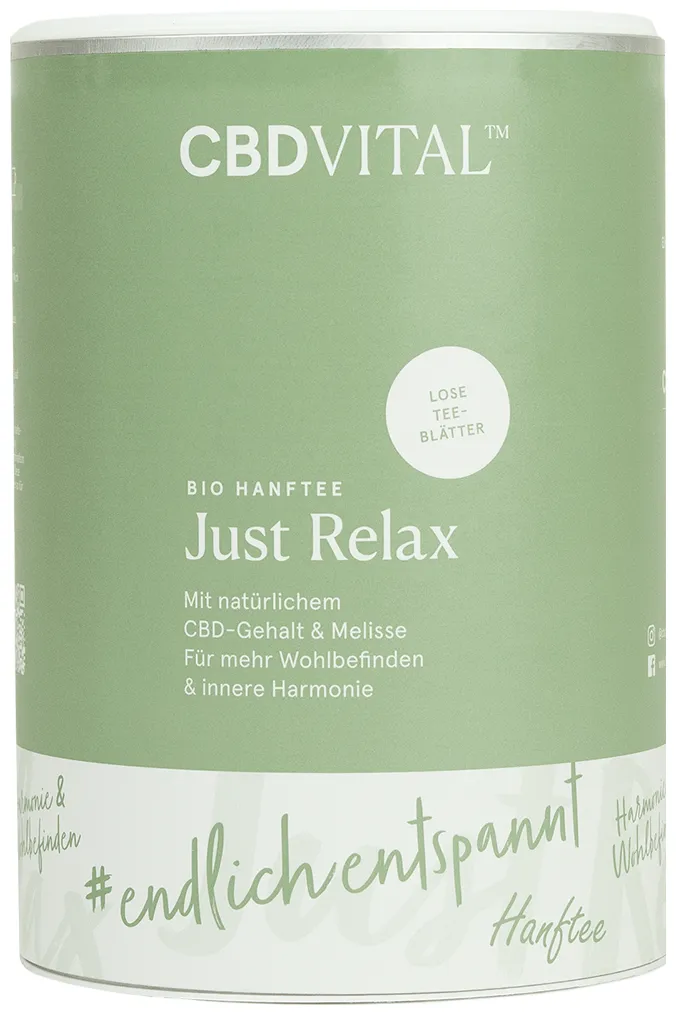 CBD VITAL Hanftee Bio 1,5% Just Relax