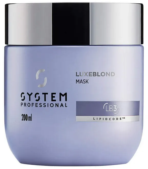 System Professional Lipid Code LuxeBlond Mask