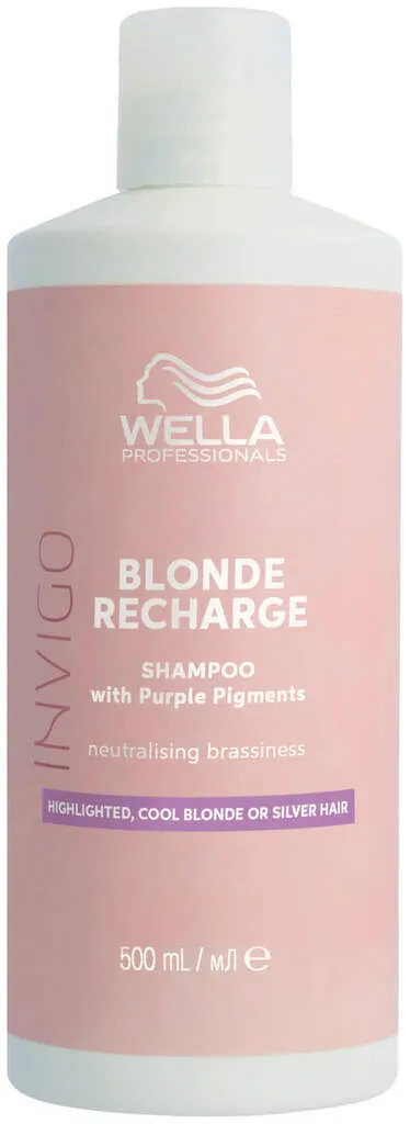 Wella Invigo Blonde Recharge Cool Blonde Color Refreshing Shampoo