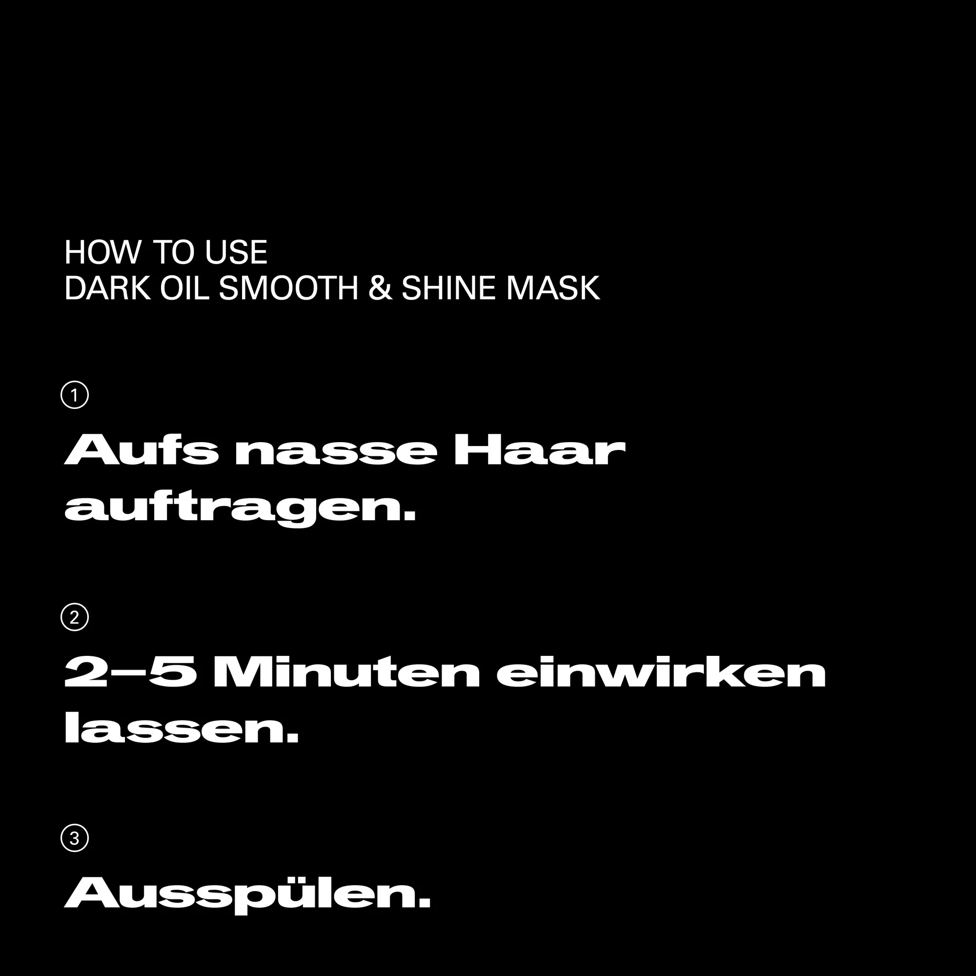 Sebastian Dark Oil Smooth & Shine Mask