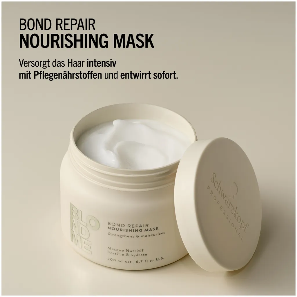 Schwarzkopf BLONDME Bond Repair Nourishing Mask