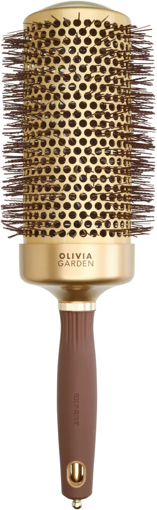 Olivia Garden Expert Blowout Speed Wavy Bristles Gold & Brown
