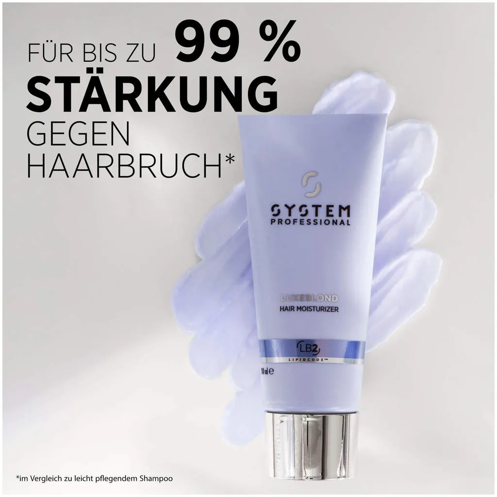 System Professional Lipid Code LuxeBlond Hair Moisturiser