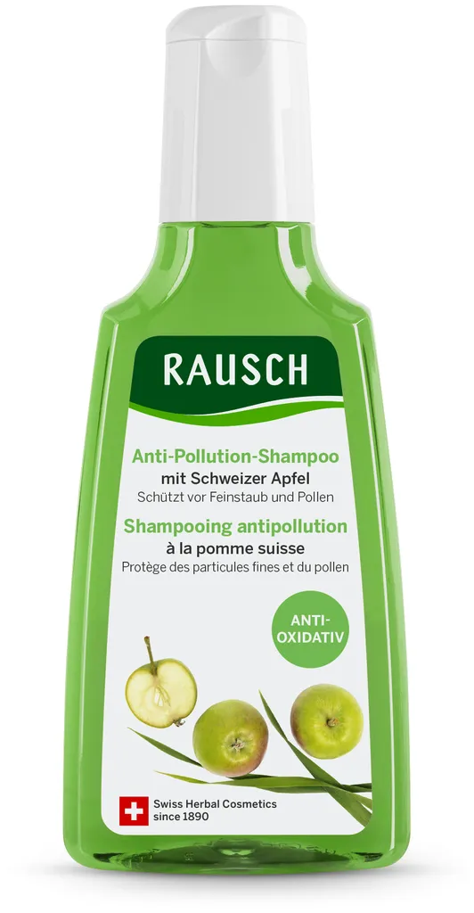 Rausch Anti-Pollution-Shampoo mit Schweizer Apfel