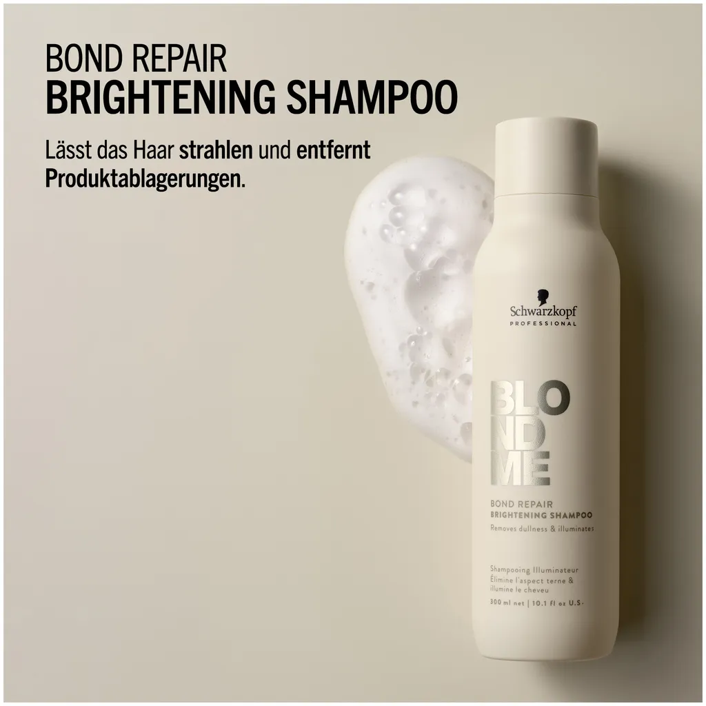Schwarzkopf BLONDME Bond Repair Brightening Shampoo