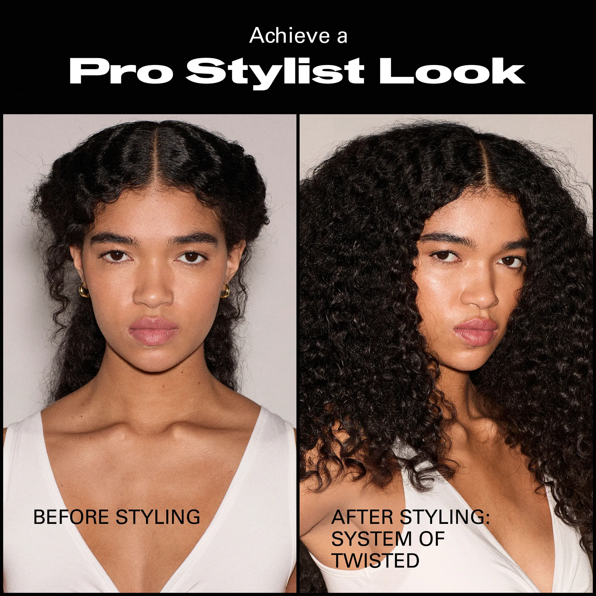 Sebastian Twisted Elastic Curls Mask