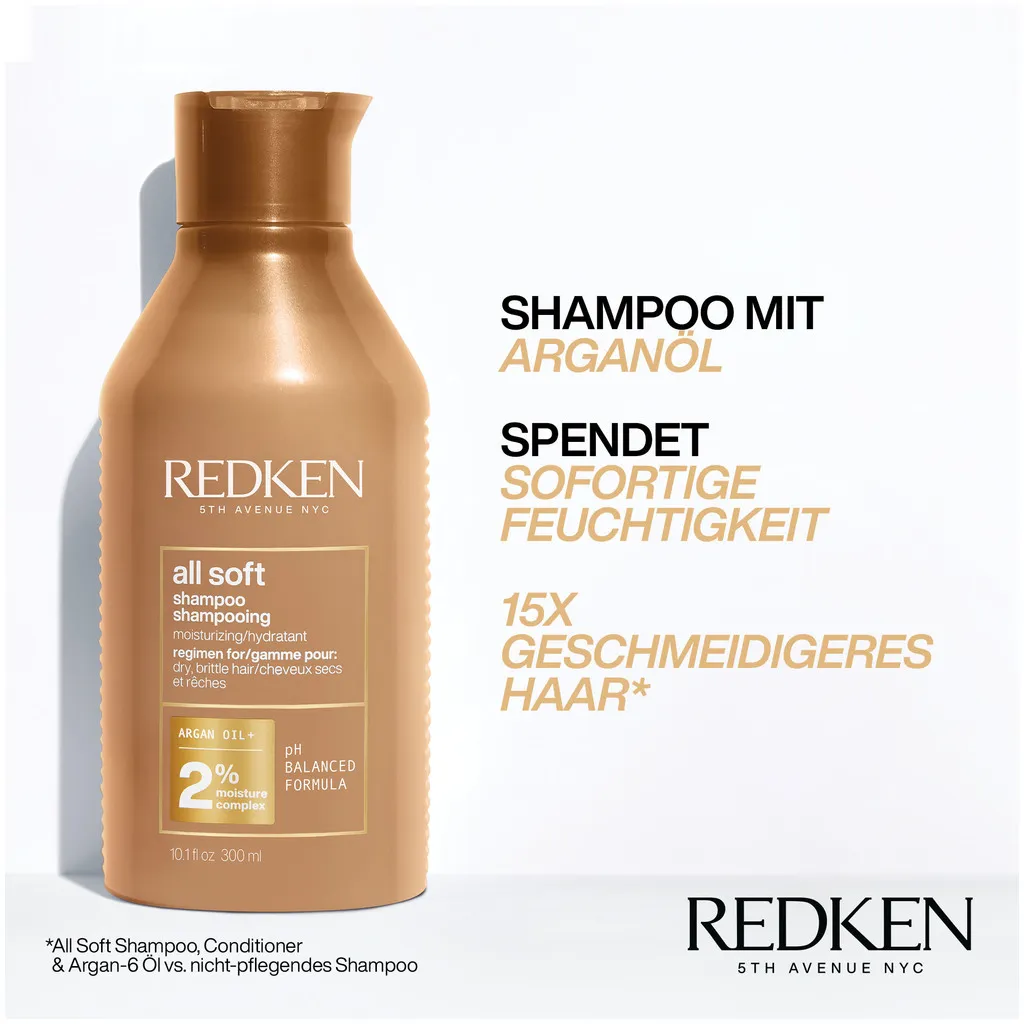 Redken All Soft Shampoo