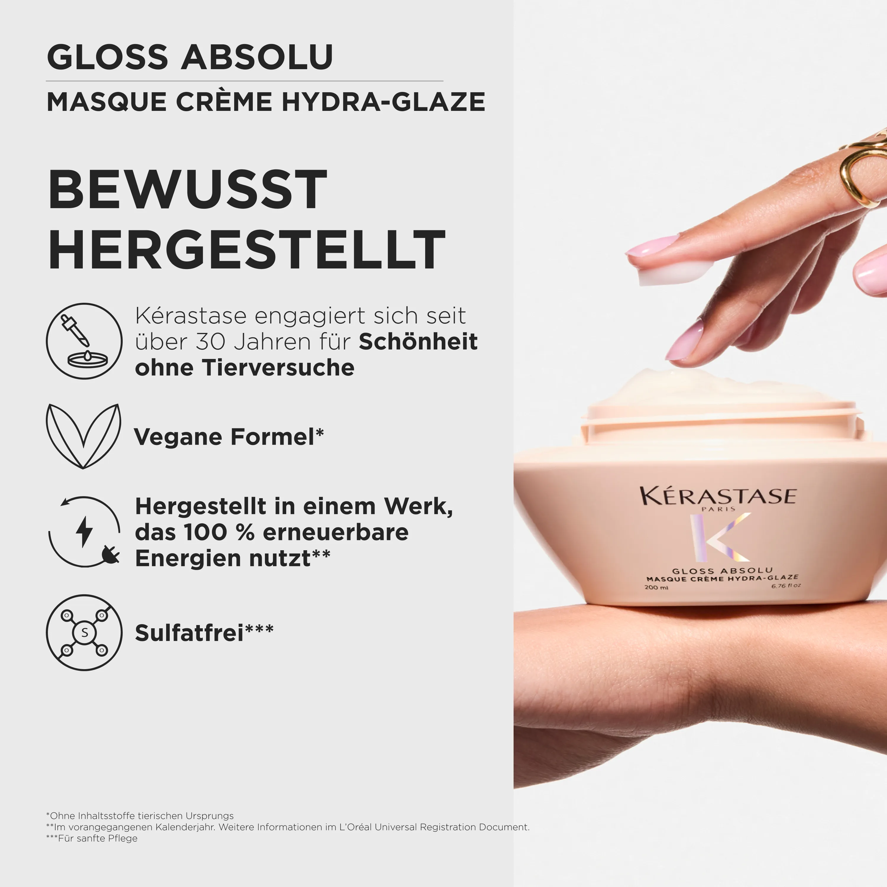 Kérastase Gloss Absolu Masque Crème Hydra Glaze