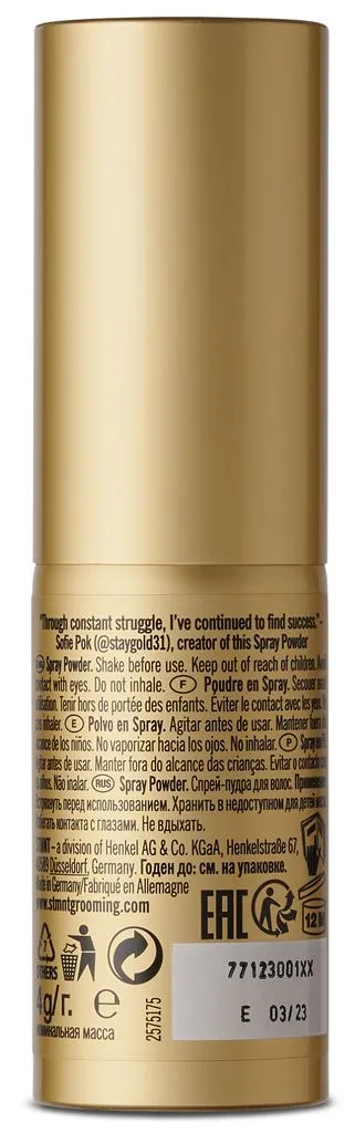 STMNT Grooming Goods Spray Powder