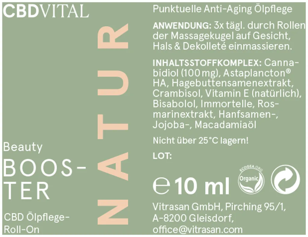 CBD VITAL Beauty Booster Roll On
